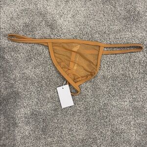 Todd Sanfield Minimal Mesh T-Back Thong